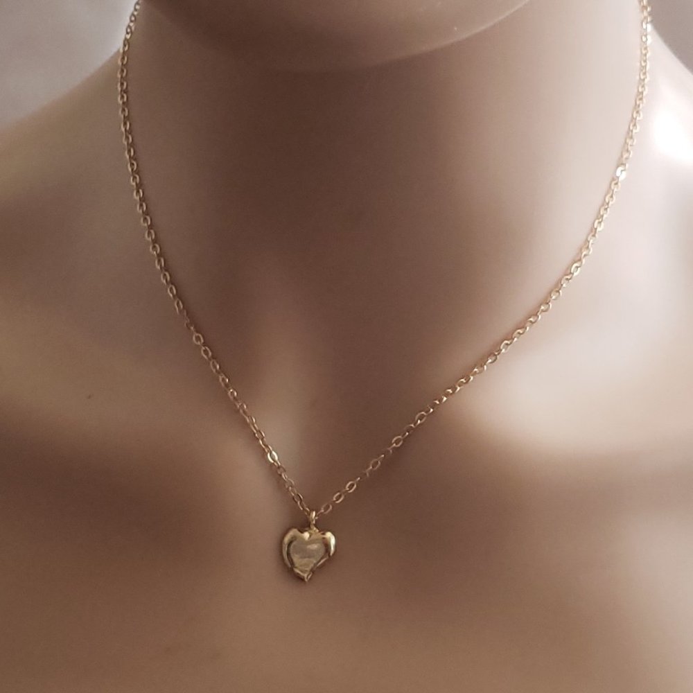 Gold Heart Necklace